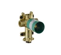 Corpo base Hansgrohe per valvola di intercettazione e scambio Trio da incasso 12 x12