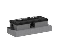 AXOR Drain uBox universal corpo incasso per canalina doccia, per installazione in piano DN 40, 01006180, Drain uBox universal [Canaline Doccia e Scarichi Bagno]