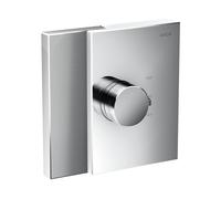 termostato a mano AXOR Edge Thermostat HighFlow a scomparsa, taglio diamantato, colorazione: cromo