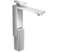 hansgrohe AXOR Edge miscelatore monocomando per lavabo 280 con scarico a pressione, taglio a diamante, Colorazione: cromo - 46031000