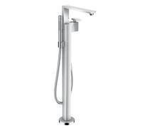 AXOR Edge rubinetto vasca, installazione a pavimento, miscelatore monocomando, 46441000, Edge cromo [Rubinetteria Bagno > Rubinetteria Vasca]