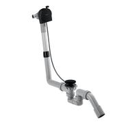 AXOR Exafill scarico e troppopieno con riempimento set completo, 58307670, Exafill nero opaco [Rubinetteria Bagno > Sistemi di Scarico]