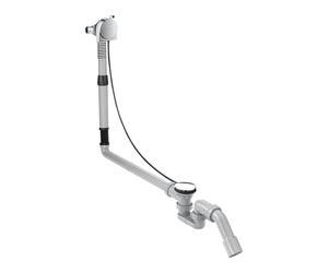 AXOR Exafill set scarico e troppopieno con funzione di riempimento set completo, per vasca speciale, 58317000, Exafill cromo [Rubinetteria Bagno > Sistemi di Scarico]