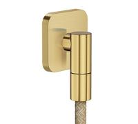 AXOR Fine collegamento tubo flessibile, 36739950, Fine ottone spazzolato [Rubinetteria Bagno > Gomito di collegamento a parete]