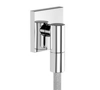 hansgrohe AXOR Wall outlet Fine Raccord mural carré, 36738000, 36738000, Colorazione: cromo