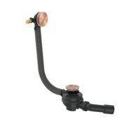 AXOR Flexaplus set scarico e troppopieno set completo, per vasca speciale, 42541310, Flexaplus oro rosso spazzolato [Vasche da Bagno > Ricambi per Vasche da Bagno]