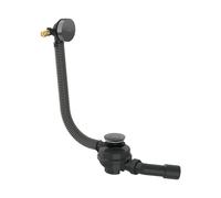 AXOR Flexaplus set scarico e troppopieno set completo, per vasca speciale, 42541330, Flexaplus nero cromato [Vasche da Bagno > Ricambi per Vasche da Bagno]