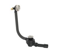 AXOR Flexaplus set scarico e troppopieno set completo, per vasca speciale, 42541800, Flexaplus acciaio inox spazzolato [Rubinetteria Bagno > Sistemi di Scarico]