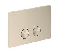 AXOR FlushPlate placca di scarico per Geberit Sigma, 42530820, FlushPlate [Placche di Scarico > Placche di Scarico per WC]