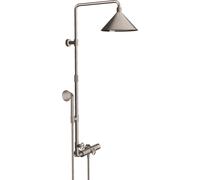 Axor Front set doccia a parete con termostato acciaio 26020800