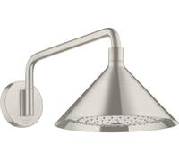 Axor Front soffione doccia 27.9x27.9 cm acciaio 26021800