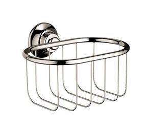 AXOR Hansgrohe 42065830 Montreux portasapone a Parete, in Nichel Lucido
