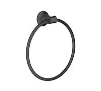 AXOR Montreux anello portasciugamani, 42021340, Montreux nero cromato spazzolato [Accessori Bagno > Portasciugamani]
