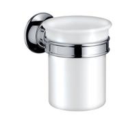 Axor Montreux bicchiere per lavarsi i denti bianco-cromo 42134000