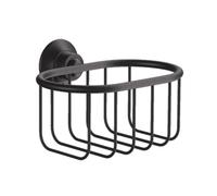AXOR Montreux portaoggetti doccia, 42065340, Montreux nero cromato spazzolato [Accessori Bagno > Mensole Doccia]