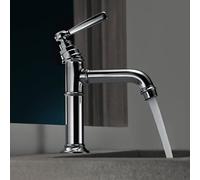 hansgrohe AXOR Mitigeur monocommande de lavabo Montreux 100, sans vidage escamotable, saillie 142mm, 16516000, 16516000, Colorazione: cromo