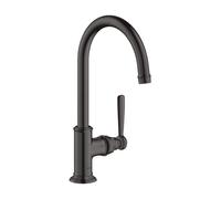 AXOR Montreux rubinetto lavabo, 16518340, Montreux nero cromato spazzolato [Rubinetteria Bagno > Rubinetteria Lavabo]