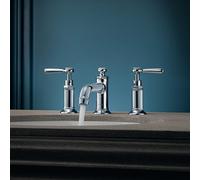 hansgrohe AXOR MONTREUX mitigeur lavabo 3 trous 30, vidage escamotable, béqu'illes, projection 142mm, 16535000, 16535000, Colorazione: cromo