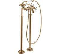 AXOR Montreux rubinetto vasca, installazione a pavimento, miscelatore a due comandi, 16547140, Montreux bronzo spazzolato [Rubinetteria Bagno > Rubinetteria Vasca]