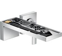 Hansgrohe AXOR MyEdition Miscelatore monocomando per lavabo da incasso per montaggio a parete, bocca 221 mm, senza piastra, Colorazione: cromo