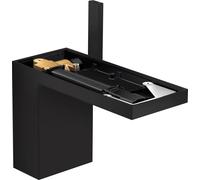 hansgrohe AXOR MyEdition miscelatore monocomando per lavabo 110, con scarico push-open, senza piastra, sporgenza 150 mm, 47032, Colorazione: nero opaco