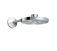 AXOR ONE 48482001 - Soffione doccia moderno a 2 getti da 27,9 cm, a pioggia, con QuickClean in cromo