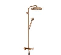 AXOR One colonna doccia con termostatico, 48794310, One oro rosso spazzolato [Rubinetteria Bagno > Colonne Doccia]