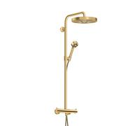 AXOR One colonna doccia con termostatico, 48795250, One oro spazzolato [Rubinetteria Bagno > Colonne Doccia]