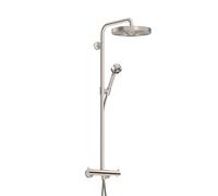 AXOR One colonna doccia con termostatico, 48795800, One acciaio inox spazzolato [Rubinetteria Bagno > Colonne Doccia]