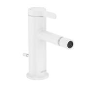 hansgrohe AXOR One miscelatore monocomando per bidet con scarico, sporgenza 113 mm, 48210, Colorazione: Bianco Opaco