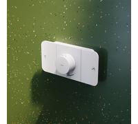 Hansgrohe Axor Starck Modulo termostatico da incasso per 2 utenze, Colorazione: Bianco Opaco