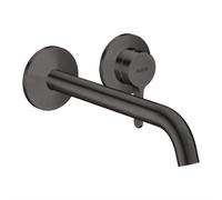 AXOR One rubinetto lavabo a parete, 48120340, One nero cromato spazzolato [Rubinetteria Bagno > Rubinetteria Lavabo]