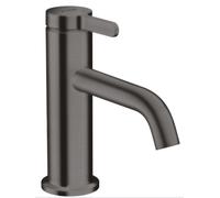 hansgrohe AXOR One robinetterie de lavabo 70 avec manette et vidage, saillie 130mm, 48001340, 48001340, Colorazione: Cromo nero spazzolato