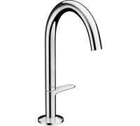 hansgrohe AXOR One miscelatore per lavabo Select 170 con scarico push-open, sporgenza 140 mm, 48020, Colorazione: cromo