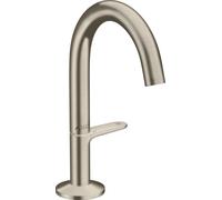 Hansgrohe Rubinetto lavabo AXOR One Select 140 – Push-Open, sporgenza 122 mm, nichel spazzolato