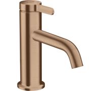 hansgrohe AXOR One Mitigeur monocommandé pour lavabo 70 avec manette et vidage, saillie 130 mm, 48001310, 48001310, Colorazione: Oro rosso spazzolato