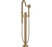 hansgrohe AXOR One Mitigeur monocommandé pour bain au sol, saillie 220mm, 48440140, 48440140, Colorazione: Bronzo spazzolato