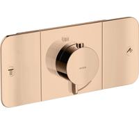 hansgrohe AXOR One Module thermostatique encastré pour 2 consommateurs, 45712300, 45712300, Colorazione: Oro rosso lucido