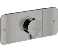 hansgrohe AXOR One Module thermostatique encastré pour 2 consommateurs, 45712330, 45712330, Colorazione: Cromo nero lucido