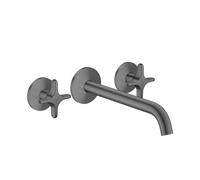 AXOR One rubinetto vasca da incasso, miscelatore a due comandi, 48430340, One nero cromato spazzolato [Rubinetteria Bagno > Rubinetteria Vasca]