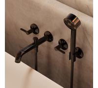 AXOR One rubinetto vasca da incasso, miscelatore a due comandi, 48444330, One nero cromato [Rubinetteria Bagno > Rubinetteria Vasca]