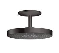 AXOR One soffione doccia, 2 tipi di getto, 48494340, One nero cromato spazzolato [Rubinetteria Bagno > Soffioni Doccia]