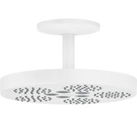 Axor One soffione doccia con braccio 28.2x28.2 cm rotonda bianco 48493700
