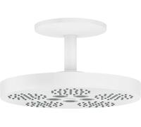 Axor One soffione doccia con braccio 28.2x28.2 cm rotonda bianco 48494700