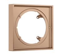 AXOR rosetta di prolunga, squadrata, 13645310, ShowerSelect ID oro rosa spazzolato [Rubinetteria Bagno > Accessori di Montaggio per Rubinetteria Bagno]