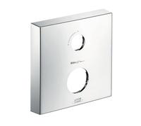 AXOR rosetta di prolunga, squadrata, 2 fori, con marcatura a freccia, 14970000, Universal cromo [Rubinetteria Bagno > Accessori di Montaggio per Rubinetteria Bagno]