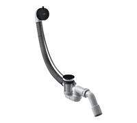 AXOR set scarico e troppopieno set completo, 58316670, Flexaplus nero opaco [Rubinetteria Bagno > Sistemi di Scarico]