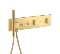 hansgrohe AXOR ShowerComposition module thermostatique Select, 2 consommateurs, 470/110, 12571250, 12571250, Colorazione: Ottico oro spazzolato