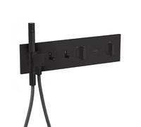 hansgrohe AXOR ShowerComposition module thermostatique Select, 2 consommateurs, 470/110, 12571670, 12571670, Colorazione: nero opaco