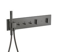hansgrohe AXOR ShowerComposition module thermostatique Select, 3 consommateurs, 540/110, 12572330, 12572330, Colorazione: Cromo nero lucido